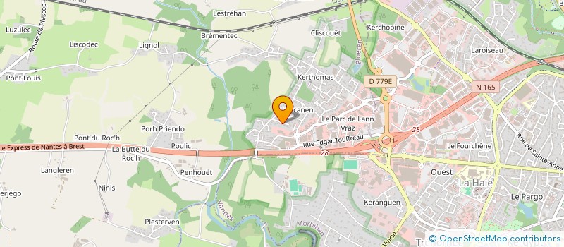 localisation de l'entreprise MADAME NATHALIE CONAN  PLOEREN