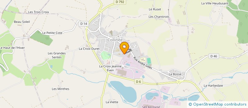 localisation de l'entreprise MADAME NATHALIE CONNAN à LE MENE