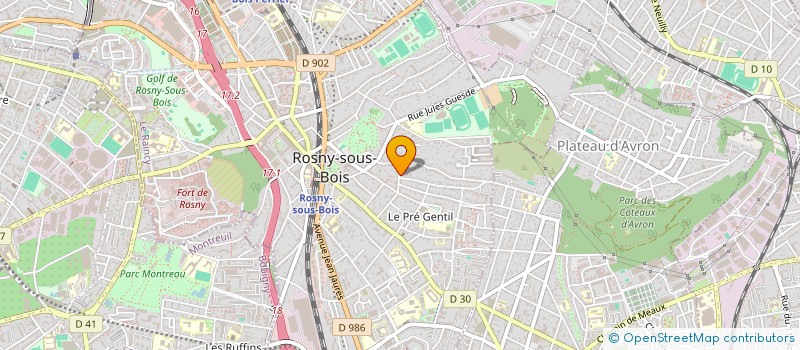 localisation de l'entreprise MADAME NATHALIE CONVERSANO à ROSNY-SOUS-BOIS