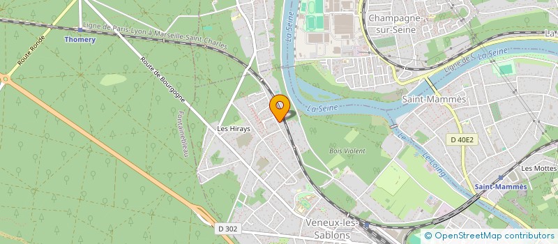 localisation de l'entreprise MADAME NATHALIE COQK  MORET-LOING-ET-ORVANNE