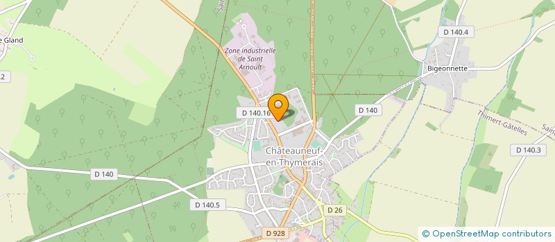localisation de l'entreprise MADAME NATHALIE COQUATRIX à CHATEAUNEUF EN THYMERAIS