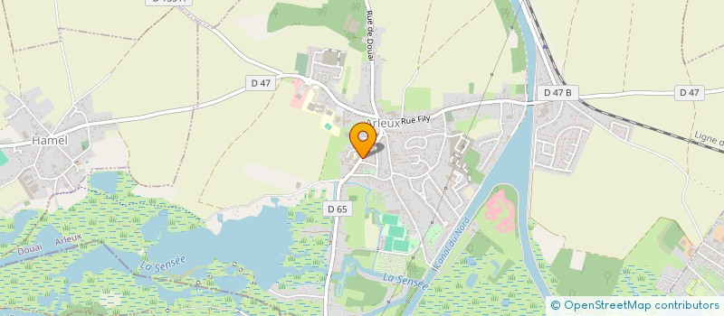 localisation de l'entreprise MADAME NATHALIE COQUELLE  ARLEUX