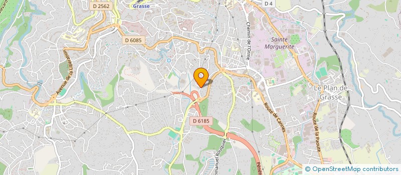 localisation de l'entreprise MADAME NATHALIE COQUERY à GRASSE