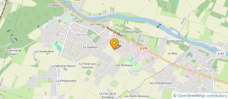 localisation de l'entreprise MADAME NATHALIE COQUIER  VERETZ