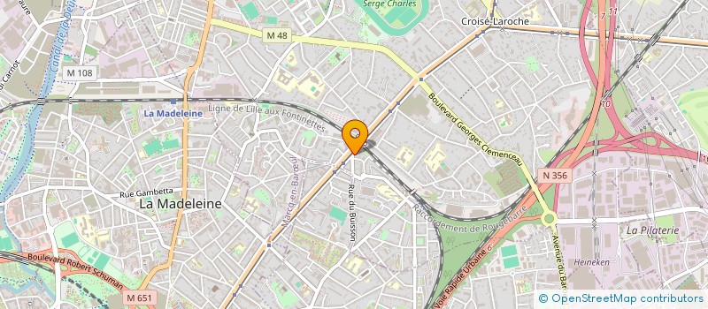 localisation de l'entreprise MADAME NATHALIE CORBISIER à MARCQ-EN-BARŒUL