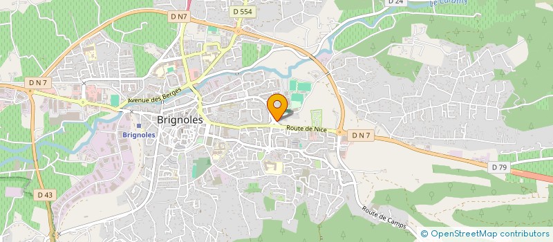 localisation de l'entreprise MADAME NATHALIE CORDON à BRIGNOLES