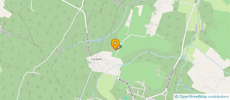 localisation de l'entreprise MADAME NATHALIE CORRE  ROAILLAN