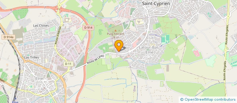 localisation de l'entreprise MADAME NATHALIE CORTAL  MONTESCOT