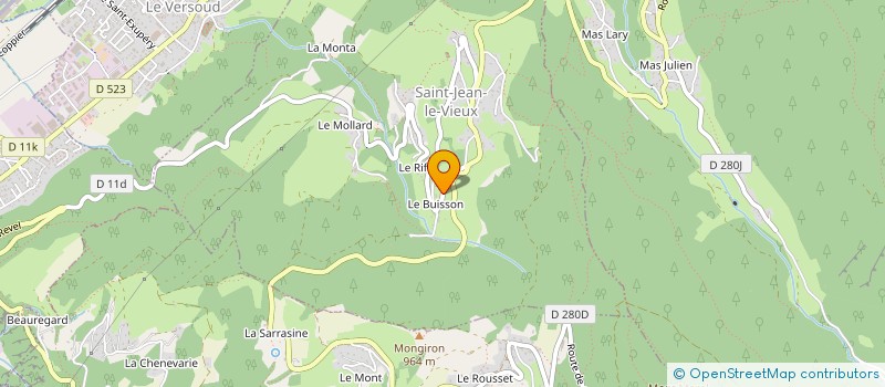 localisation de l'entreprise MADAME NATHALIE CORTIBANEL  SAINT-JEAN-LE-VIEUX