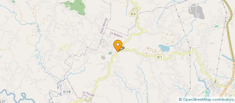 localisation de l'entreprise MADAME NATHALIE CORY  LE ROBERT