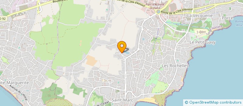 localisation de l'entreprise MADAME NATHALIE COSSON à SAINT-NAZAIRE
