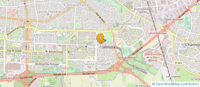 localisation de l'entreprise MADAME NATHALIE COUDRAIS à RENNES