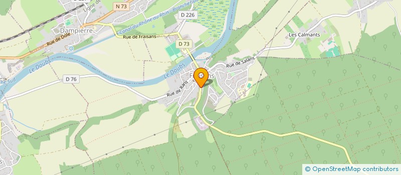 localisation de l'entreprise MADAME NATHALIE COUDRIER  LA BARRE