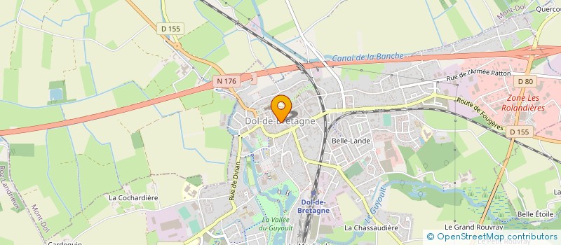 localisation de l'entreprise MADAME NATHALIE COUILLARD à DOL-DE-BRETAGNE