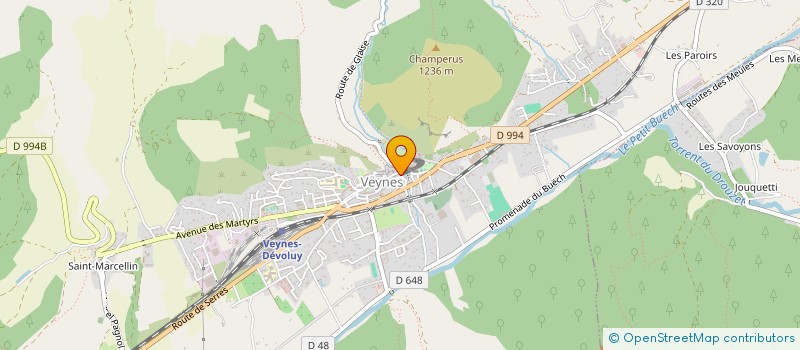 localisation de l'entreprise MADAME NATHALIE COUMROUYAN  VEYNES