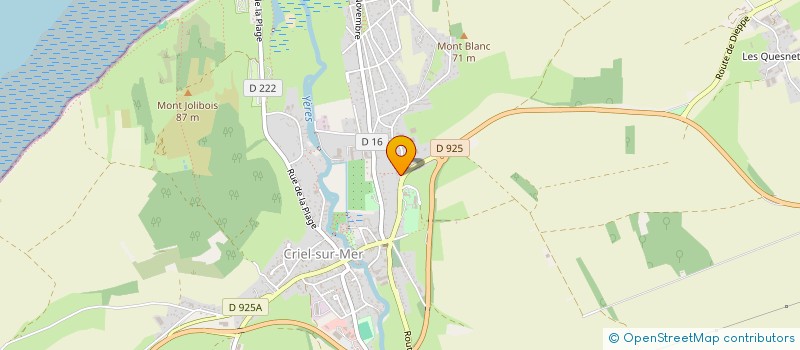 localisation de l'entreprise MADAME NATHALIE COURMONT  CRIEL-SUR-MER