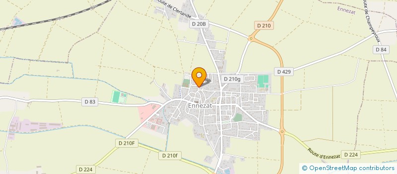 localisation de l'entreprise MADAME NATHALIE COURSON  RIOM