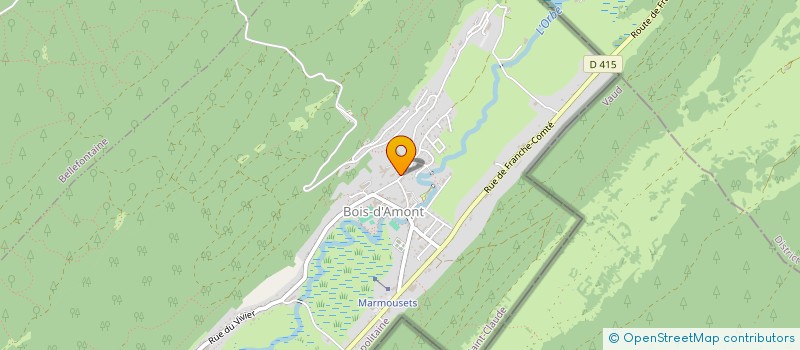 localisation de l'entreprise MADAME NATHALIE COURTET  BOIS-D'AMONT