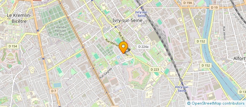localisation de l'entreprise MADAME NATHALIE COURTOIS  IVRY-SUR-SEINE