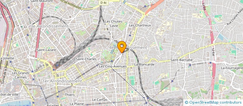 localisation de l'entreprise MADAME NATHALIE COUSIN à MARSEILLE