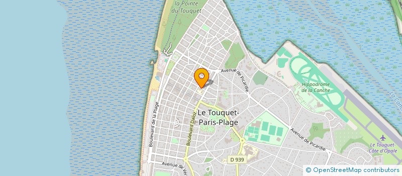 localisation de l'entreprise MADAME NATHALIE COUSIN à LE TOUQUET-PARIS-PLAGE