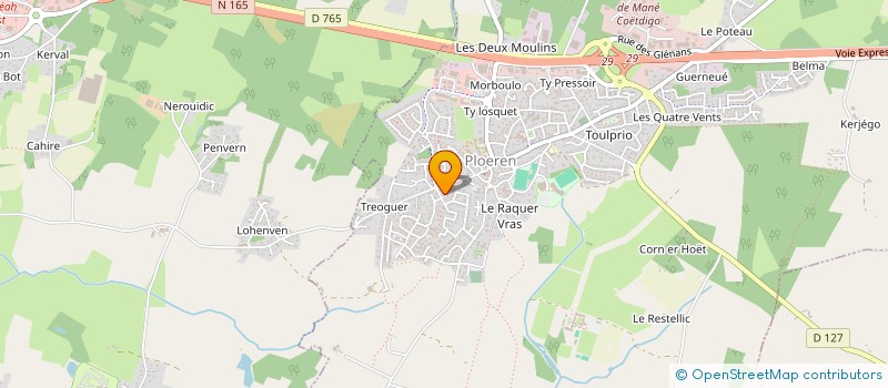 localisation de l'entreprise MADAME NATHALIE COUSSEAU  PLOEREN