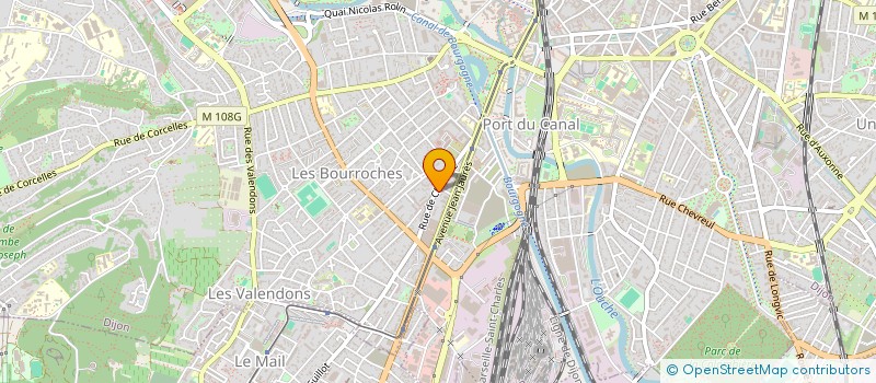 localisation de l'entreprise MADAME NATHALIE COUTURET  DIJON
