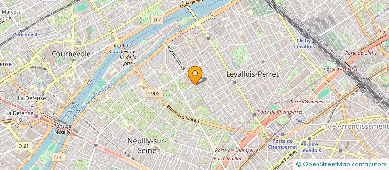 localisation de l'entreprise MADAME NATHALIE COUTURIER à NEUILLY-SUR-SEINE
