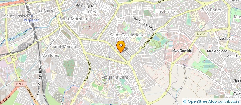 localisation de l'entreprise MADAME NATHALIE COVIC  PERPIGNAN