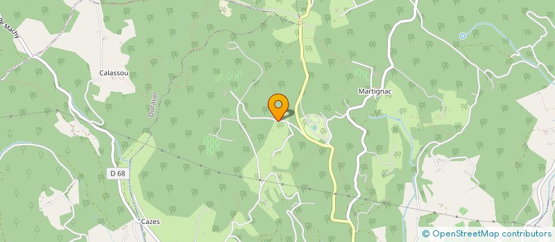 localisation de l'entreprise MADAME NATHALIE CRASSAT  SOTURAC