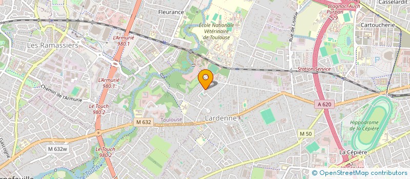 localisation de l'entreprise MADAME NATHALIE CRASTRE à TOULOUSE
