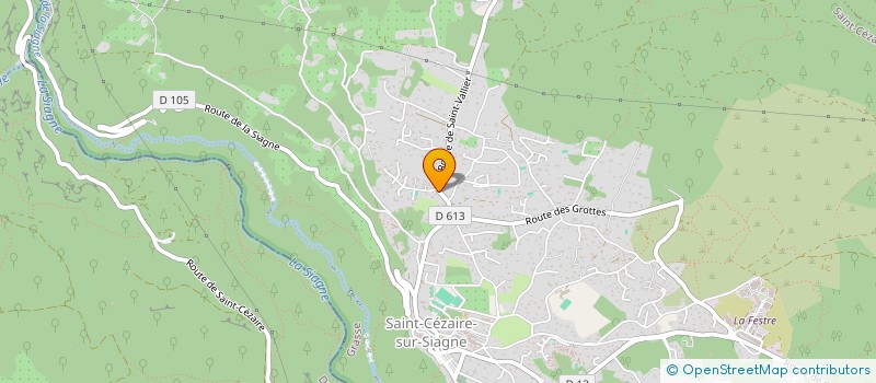 localisation de l'entreprise MADAME NATHALIE CRISTINI à SAINT-CEZAIRE-SUR-SIAGNE
