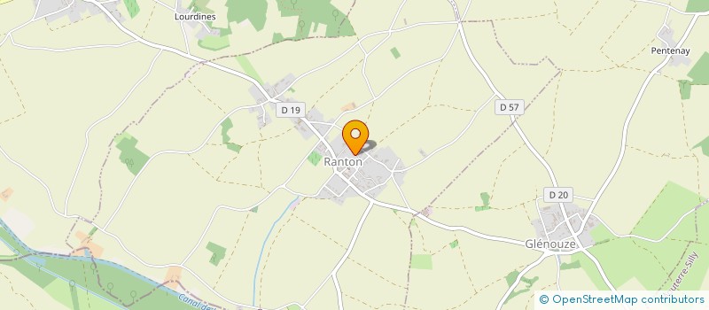 localisation de l'entreprise MADAME NATHALIE CRITON  LOUDUN