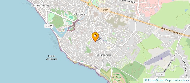 localisation de l'entreprise MADAME NATHALIE CRONIER à LES SABLES D'OLONNE