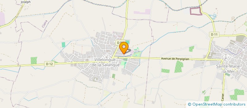 localisation de l'entreprise MADAME NATHALIE CUSTOJA  VILLELONGUE-DE-LA-SALANQUE