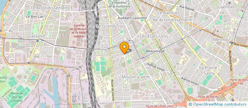 localisation de l'entreprise MADAME NATHALIE D ADAMO  VENISSIEUX