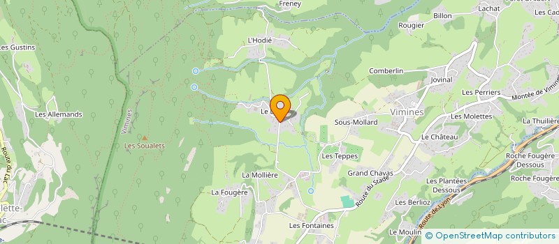 localisation de l'entreprise MADAME NATHALIE DA COSTA CASTANHEIRA  VIMINES