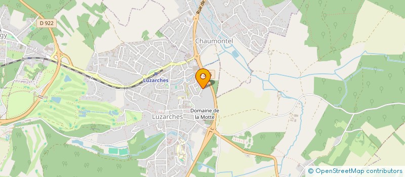 localisation de l'entreprise MADAME NATHALIE DA CUNHA  LUZARCHES