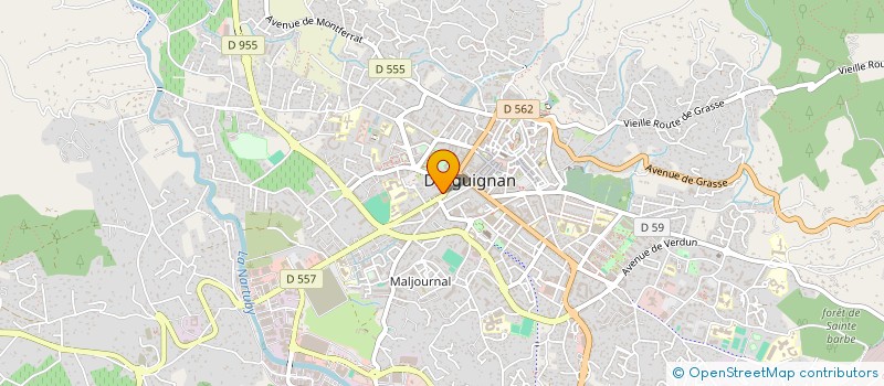 localisation de l'entreprise MADAME NATHALIE DA CUNHA  DRAGUIGNAN