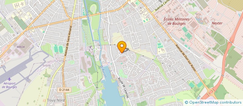 localisation de l'entreprise MADAME NATHALIE DA SILVA à BOURGES