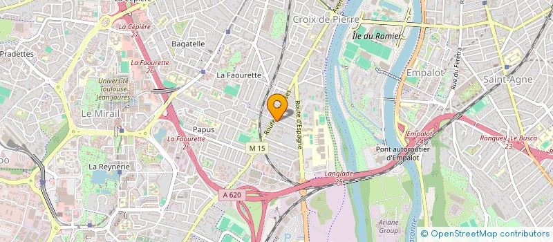 localisation de l'entreprise MADAME NATHALIE DACO à TOULOUSE