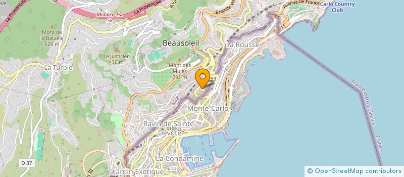 localisation de l'entreprise MADAME NATHALIE DADOUR  BEAUSOLEIL