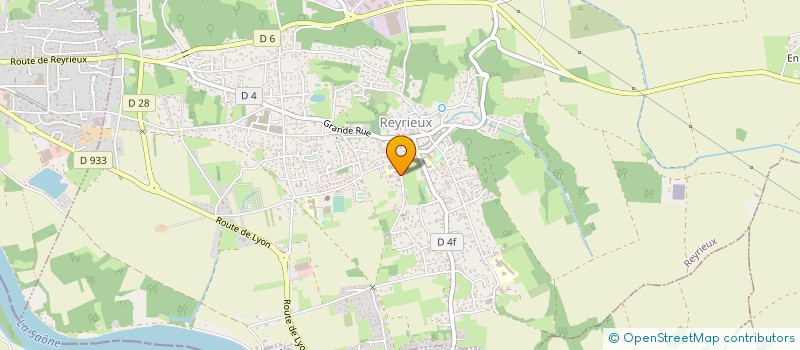 localisation de l'entreprise MADAME NATHALIE DAGALLIER à REYRIEUX