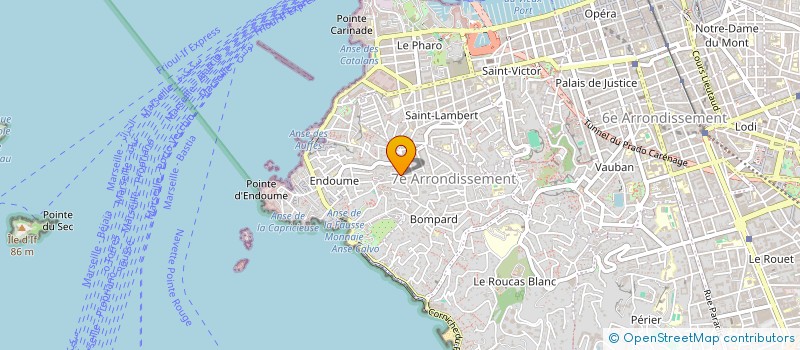 localisation de l'entreprise MADAME NATHALIE DAHER à MARSEILLE