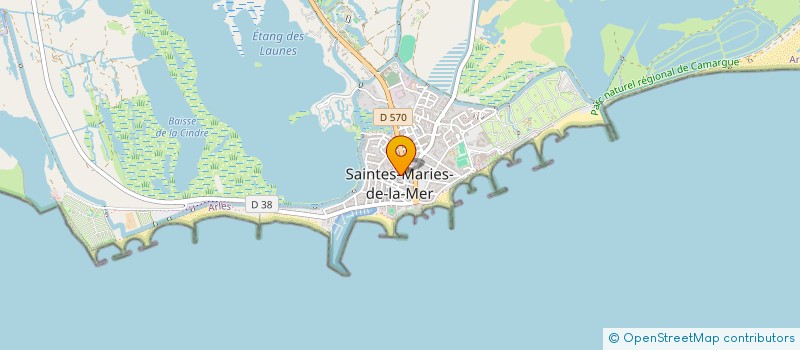 localisation de l'entreprise MADAME NATHALIE DAL CANTO à SAINTES-MARIES-DE-LA-MER