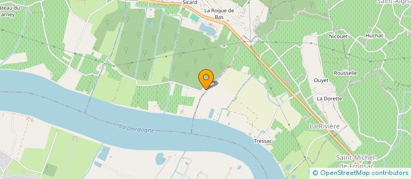 localisation de l'entreprise MADAME NATHALIE DALLA SANTA  SAINT-GERMAIN-DE-LA-RIVIERE