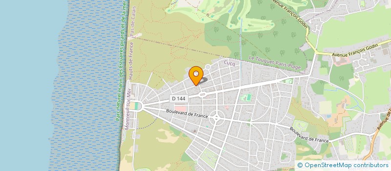 localisation de l'entreprise MADAME NATHALIE DAMBRON  CUCQ