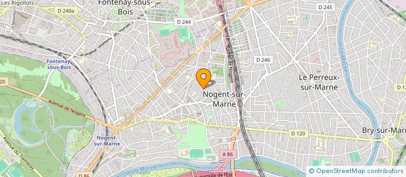 localisation de l'entreprise MADAME NATHALIE DAMIAO à NOGENT-SUR-MARNE