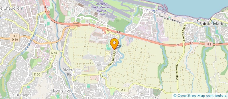 localisation de l'entreprise MADAME NATHALIE DAMOUR  SAINTE-MARIE