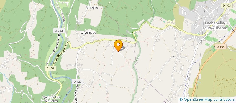 localisation de l'entreprise MADAME NATHALIE DANCOT à VINEZAC